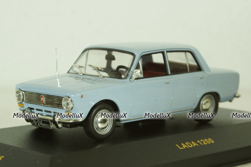 Ваз-2101 Lada 1200  голубая, CLC055, IXO 1:43