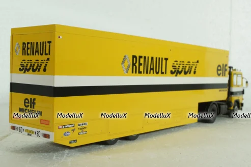 Berliet TR350 Renault Sport 1960 Yellow, TTR029,  IXO 1:43