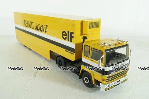 Berliet TR350 Renault Sport 1960 Yellow, TTR029,  IXO 1:43