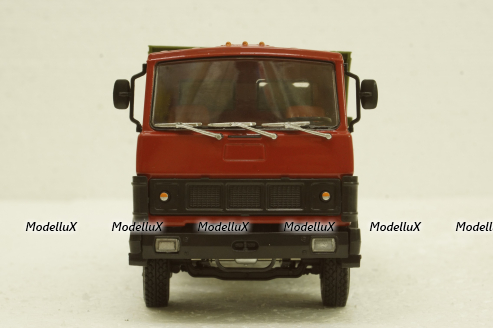 Маз-5551 самосвал, красн/зел, Автолегенды СССР №31, Грузовики, 1:43