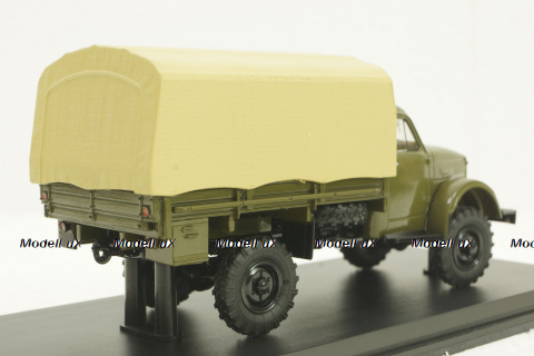 Газ-63А с лебедкой тентом, SSM1435, SSM 1:43