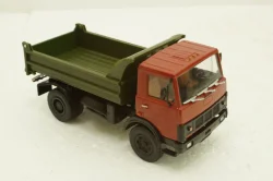 Маз-5551 самосвал, красн/зел, Автолегенды СССР №31, Грузовики, 1:43