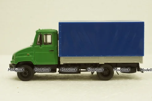 Зил-5301БО Бычок бортовой с тент, Автолегенды СССР, Грузовики, 1:43