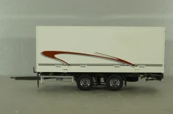 Volvo Central Axle Trailer, white, 2-х осный прицеп, 13031, Motorart 1:43