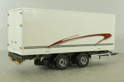 Volvo Central Axle Trailer, white, 2-х осный прицеп, 13031, Motorart 1:43