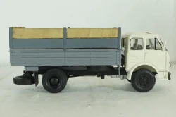 Маз-500, белый/серый, Наш Автопром 1:43 (конверсия)