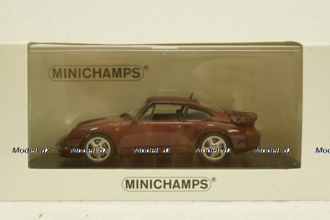 Porsche 911 (993) Turbo(1995), red, 943069206, Maxichamps 1:43