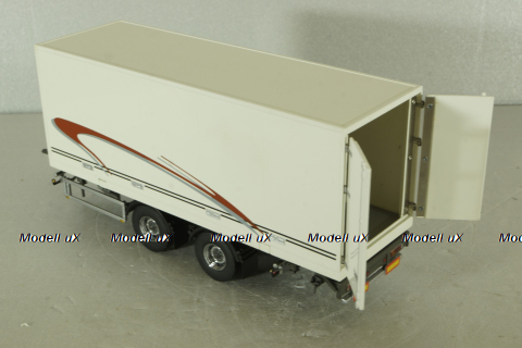 Volvo Central Axle Trailer, white, 2-х осный прицеп, 13031, Motorart 1:43