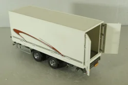 Volvo Central Axle Trailer, white, 2-х осный прицеп, 13031, Motorart 1:43
