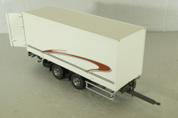 Volvo Central Axle Trailer, white, 2-х осный прицеп, 13031, Motorart 1:43