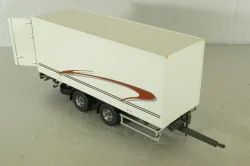 Volvo Central Axle Trailer, white, 2-х осный прицеп, 13031, Motorart 1:43