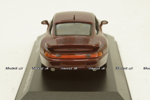 Porsche 911 (993) Turbo(1995), red, 943069206, Maxichamps 1:43