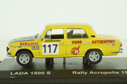 Ваз-2103 Lada 1500 №117 Rally Akropolis 1976, FOX029, Fox 1:43 Раритет!