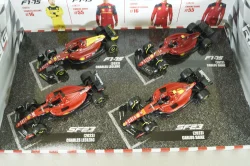 Ferrari F1 SET, Ferrari F1-75/SF-23, Leclerc/Sainz F1 Набор болидов Mercedes GP из 4х машин Формула 1, 2022/2023, 18-36839, Burago 1:43 