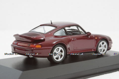Porsche 911 (993) Turbo(1995), red, 943069206, Maxichamps 1:43