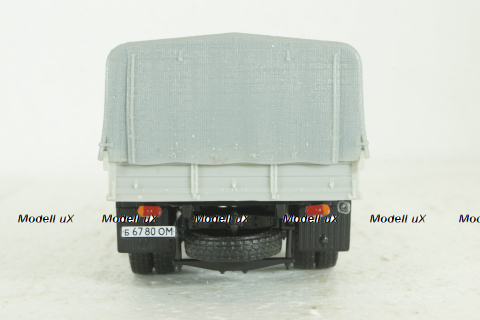 Газ-3309, зеленый/серый, Наши Грузовики 1:43 (конверсия)