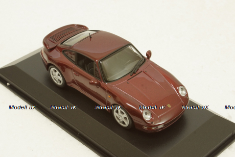 Porsche 911 (993) Turbo(1995), red, 943069206, Maxichamps 1:43