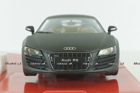 Audi R8 V10 Coupe matt-black, WEL22493, Welly 1:24