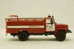 АЦ-30(3307) пожарный, Наши Грузовики №30 1:43
