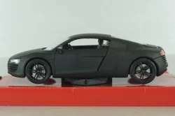 Audi R8 V10 Coupe matt-black, WEL22493, Welly 1:24