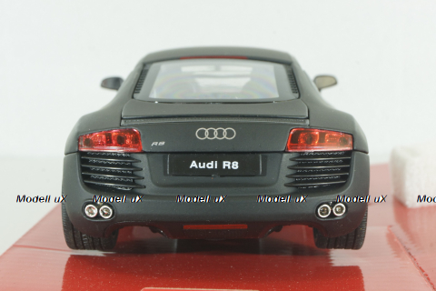 Audi R8 V10 Coupe matt-black, WEL22493, Welly 1:24
