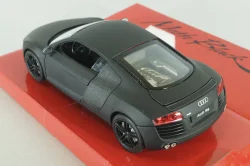 Audi R8 V10 Coupe matt-black, WEL22493, Welly 1:24