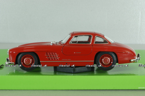 Mercedes 300SL (W198) 1954, red, 24064, Welly 1:24