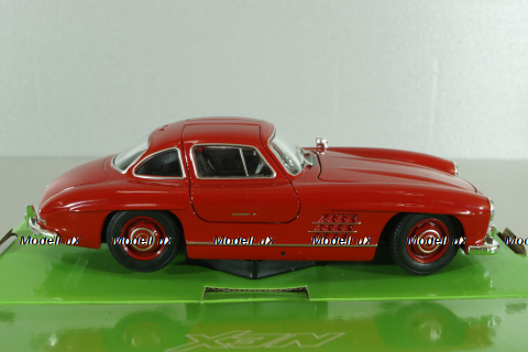 Mercedes 300SL (W198) 1954, red, 24064, Welly 1:24