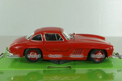 Mercedes 300SL (W198) 1954, red, 24064, Welly 1:24