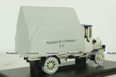Daimler Marienfelde" Schenker" with canvas, 11019-2, AutoCult 1:43