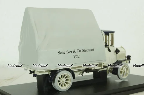Daimler Marienfelde" Schenker" with canvas, 11019-2, AutoCult 1:43