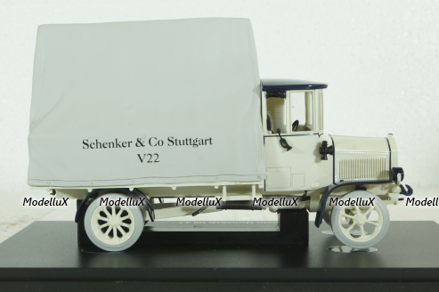 Daimler Marienfelde" Schenker" with canvas, 11019-2, AutoCult 1:43