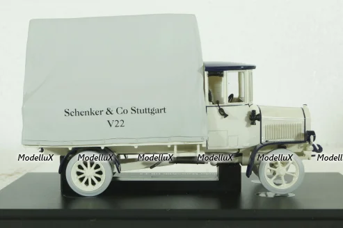 Daimler Marienfelde" Schenker" with canvas, 11019-2, AutoCult 1:43