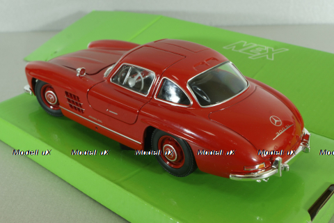Mercedes 300SL (W198) 1954, red, 24064, Welly 1:24