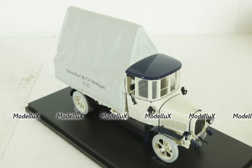 Daimler Marienfelde" Schenker" with canvas, 11019-2, AutoCult 1:43