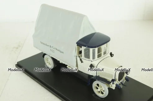 Daimler Marienfelde" Schenker" with canvas, 11019-2, AutoCult 1:43