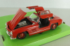 Mercedes 300SL (W198) 1954, red, 24064, Welly 1:24
