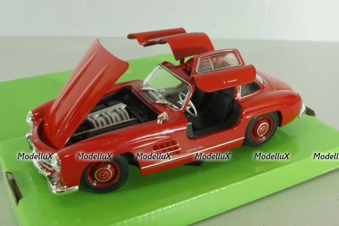 Mercedes 300SL (W198) 1954, red, 24064, Welly 1:24
