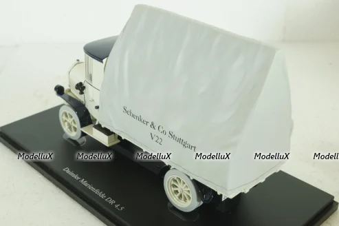 Daimler Marienfelde" Schenker" with canvas, 11019-2, AutoCult 1:43