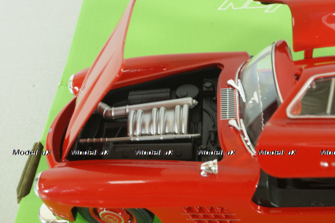 Mercedes 300SL (W198) 1954, red, 24064, Welly 1:24