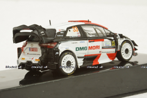 Toyota Yaris WRC, No.33, DMG MORI, WRC, Rally Monza,E.Evans/S.Martin, 2021, IXO 1:43