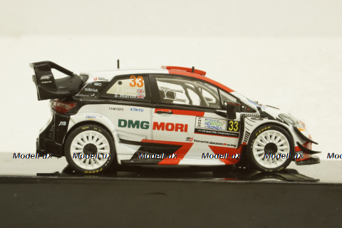Toyota Yaris WRC, No.33, DMG MORI, WRC, Rally Monza,E.Evans/S.Martin, 2021, IXO 1:43