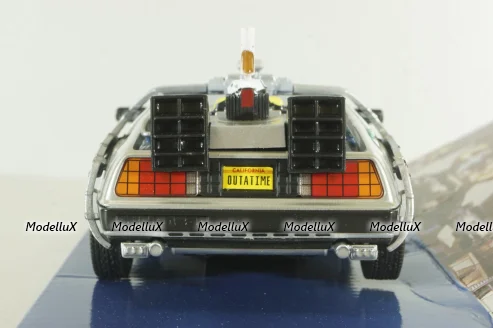 DeLorean Time Machine from movie Back to the Future Future II, 22441, Welly 1:24