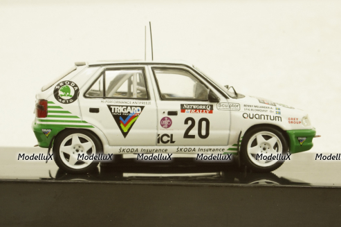 Skoda Felicia Kit Car, No.20, RAC Rally, S.Blomqvist/B.Melander, 1995, RAC363, IXO 1:43