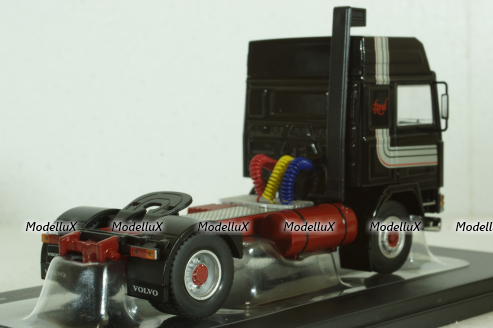 Volvo F12, black, 1981, TR160.22, IXO 1:43