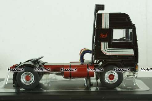 Volvo F12, black, 1981, TR160.22, IXO 1:43