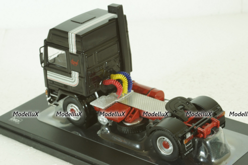 Volvo F12, black, 1981, TR160.22, IXO 1:43