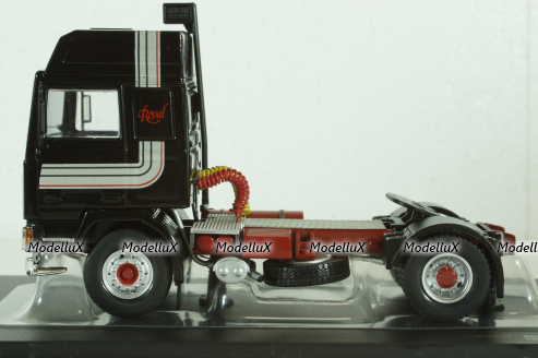 Volvo F12, black, 1981, TR160.22, IXO 1:43