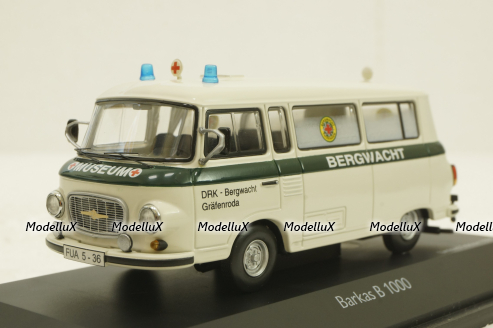 Barkas B1000, Bergwacht, 450365300, Schuco 1:43