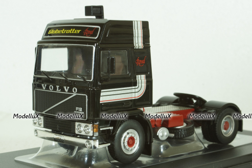 Volvo F12, black, 1981, TR160.22, IXO 1:43